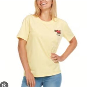 Keith Haring Yellow Graphic T-Shirt